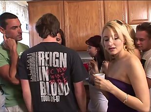 Fun college party turns hardcore and nasty